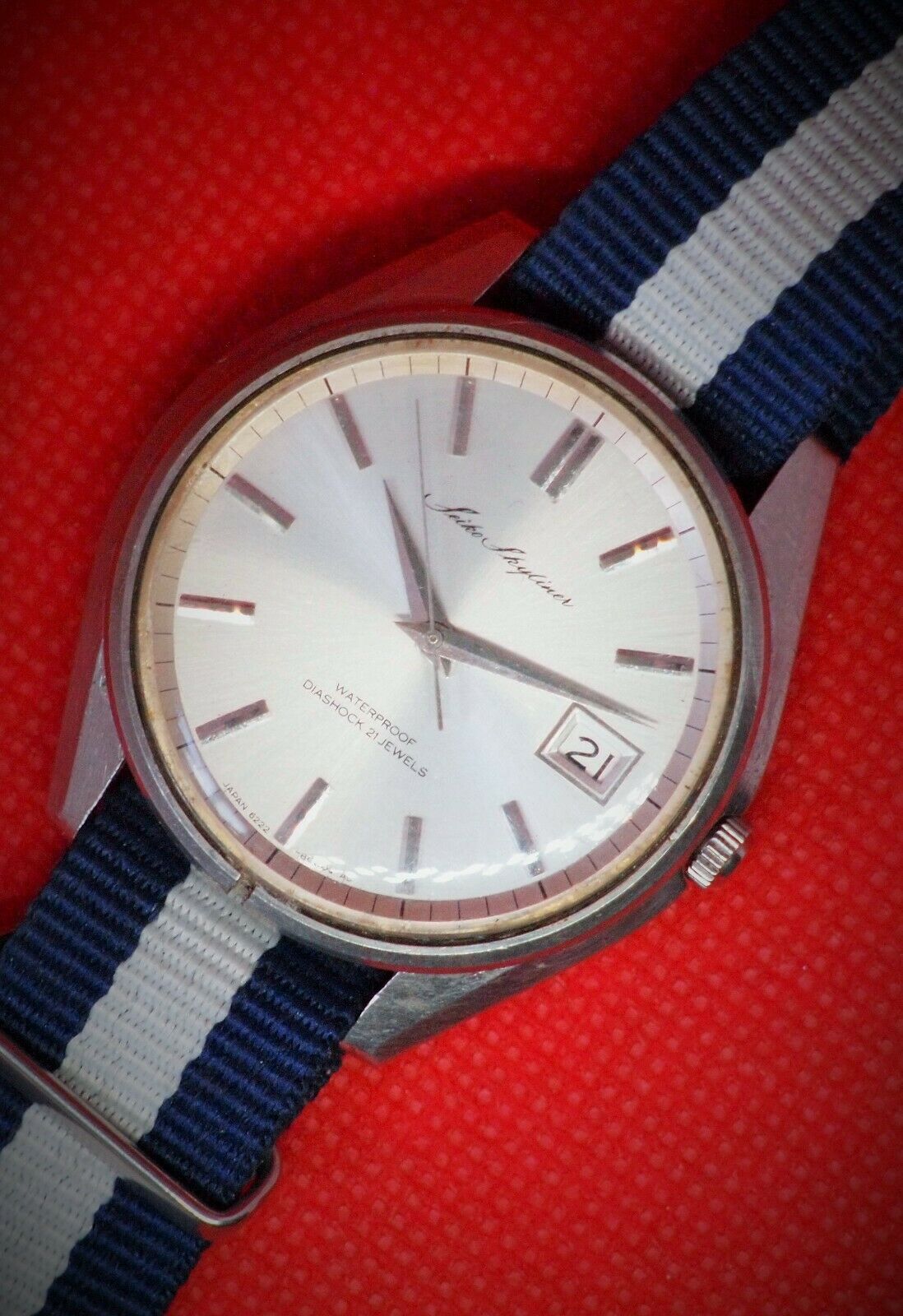 VTG Seiko Skyliner DATE watch, ref. 6222 8000 from 1965, Diashock, 21 jewels  | WatchCharts