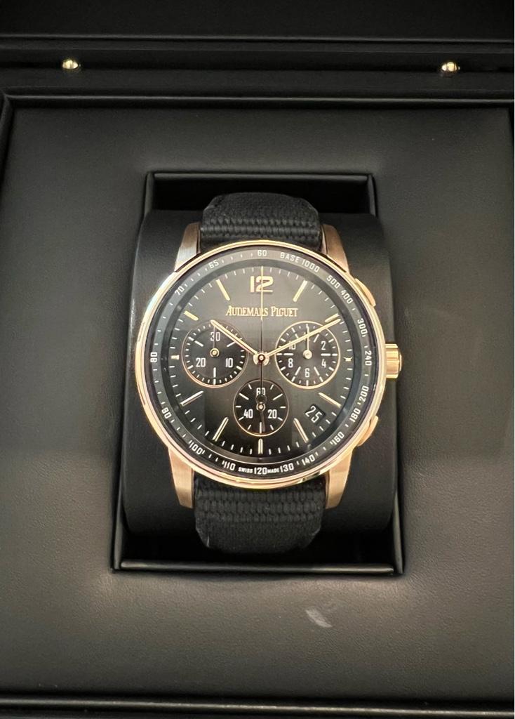 Code Chronos FS: Audemars Piguet Code chrono RG and Ceramic 26393NR /mint / complete ...