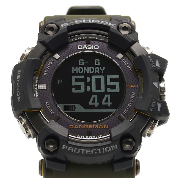 [Used] Casio CASIO G-Shock Rangeman GPR-B1000-1BDR Radio Solar G-SHOCK ...