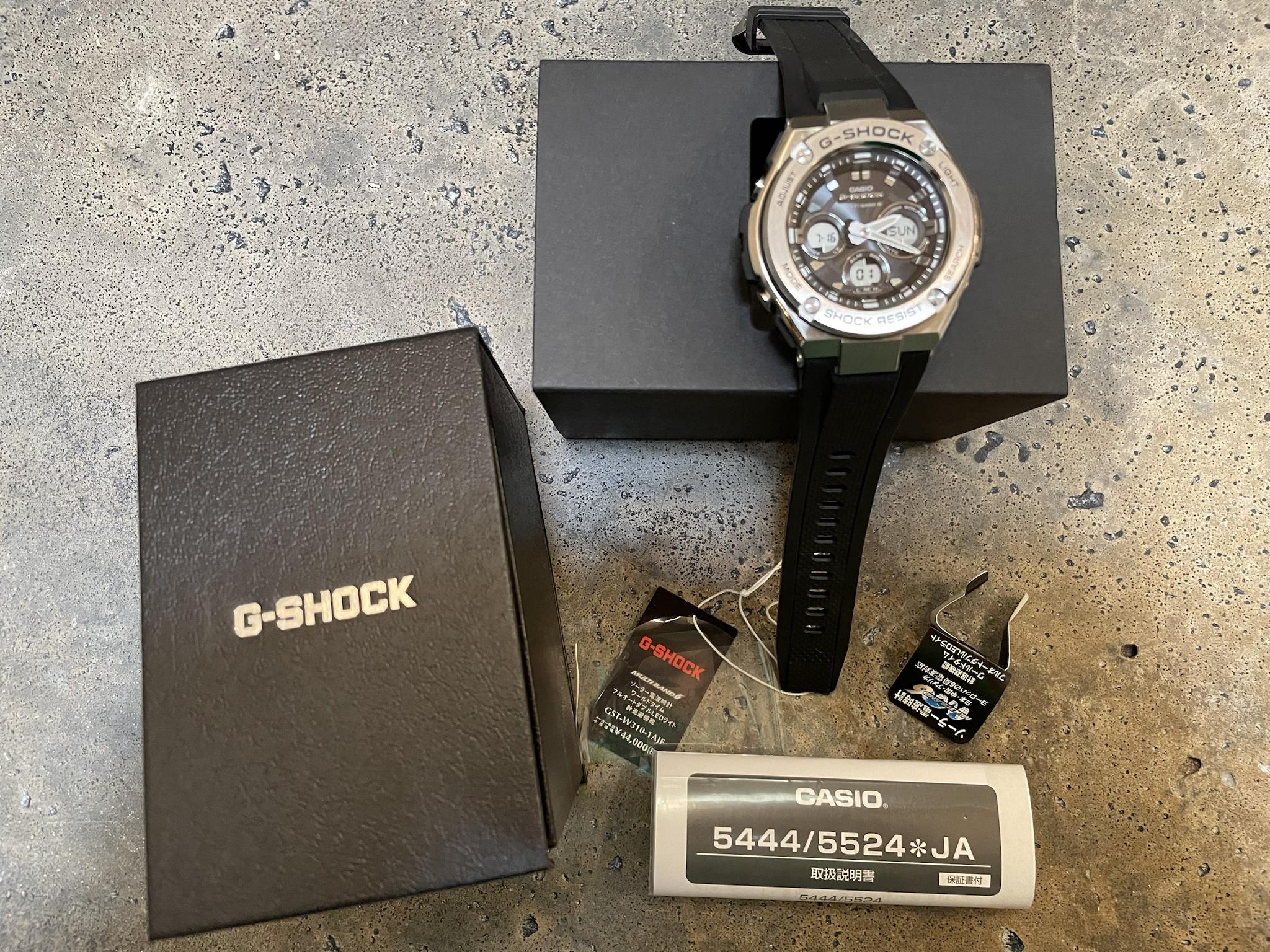 WTS] Casio G-Shock GST-W310 solar atomic - full kit | WatchCharts