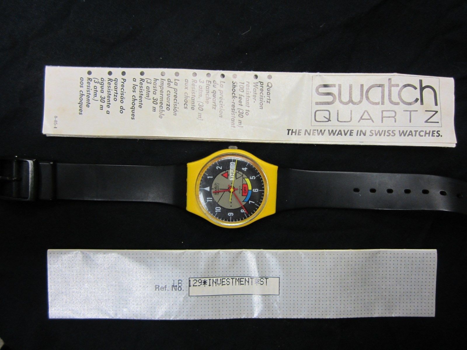 Swatch etanche online