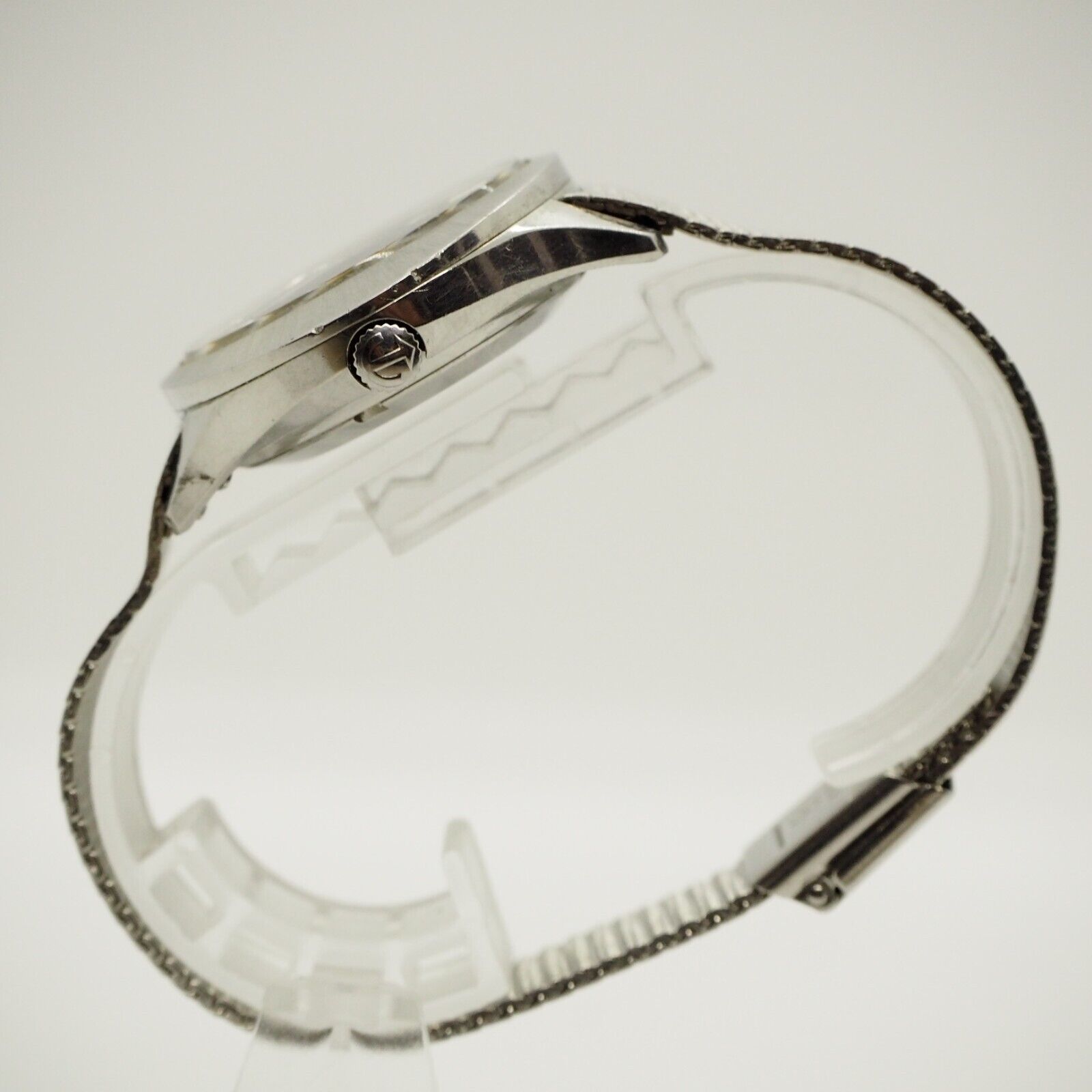 RADO Monte Rosa メンズ 腕時計【ジャンク・針/日付け可動】 Rado Monte Rosa Watch Blue Silver Men Automatic 35mm Vintage Date