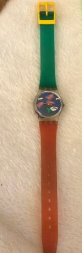 swatch swimming watch