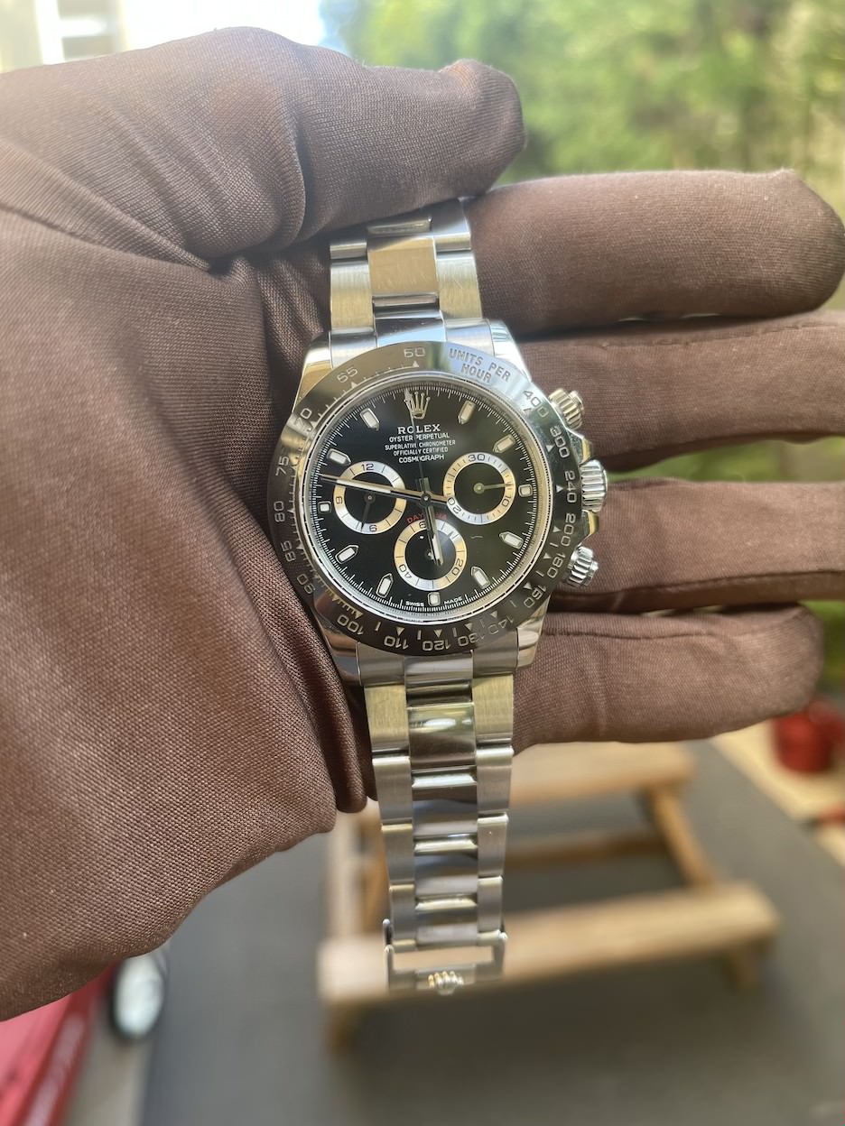 Rolex daytona hotsell ceramic on wrist