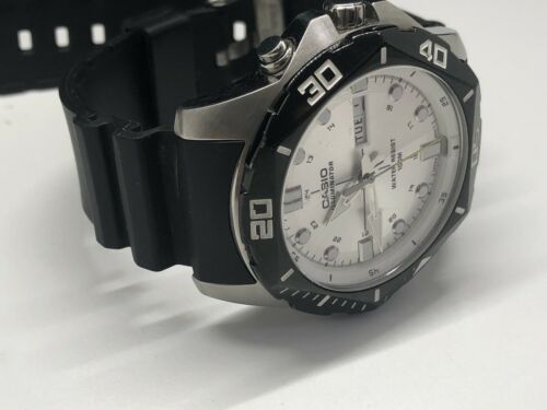 casio illuminator stainless steel black