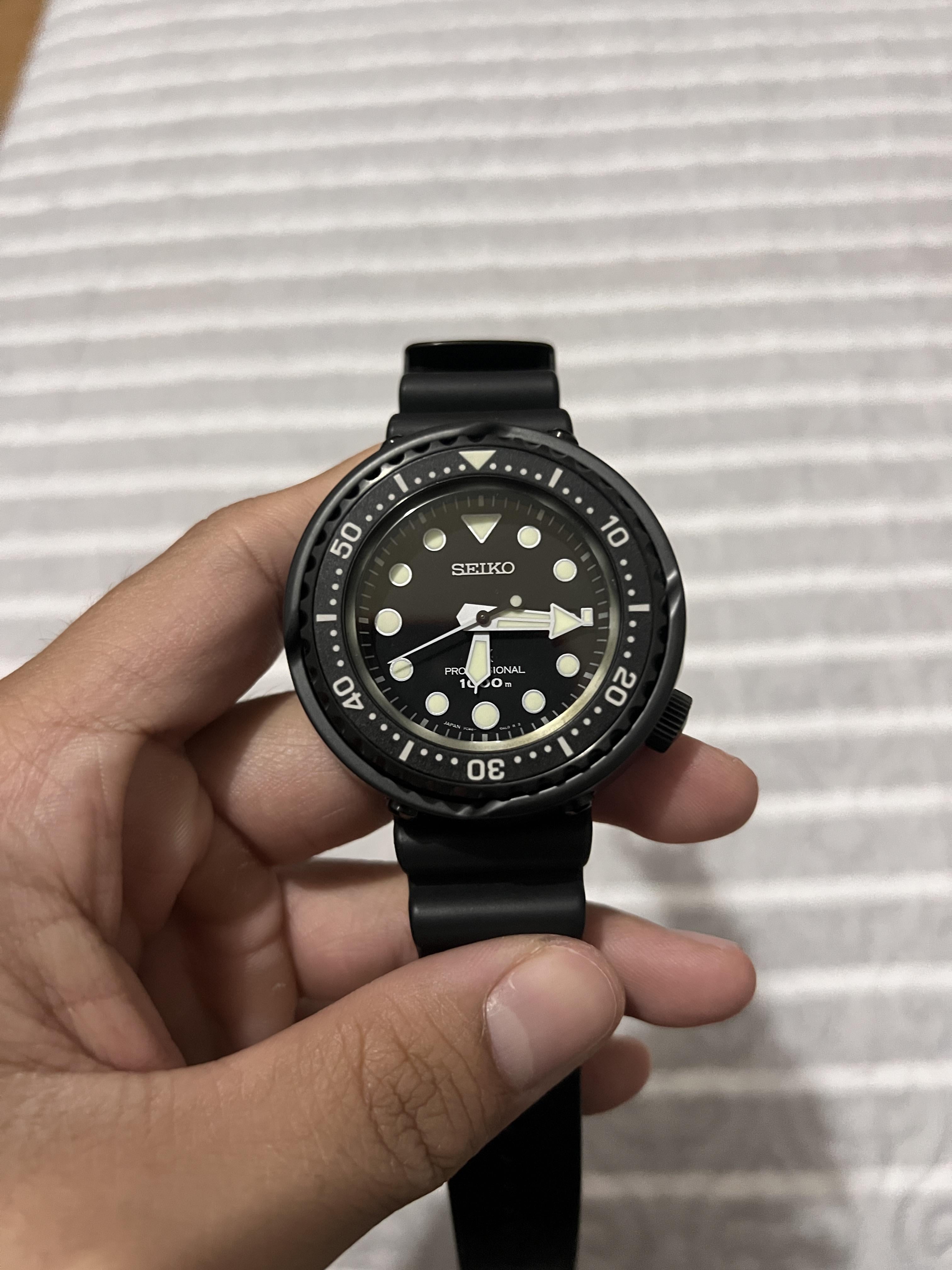 WTT WTS Seiko Prospex SBBN047 Darth Tuna 1000m WatchCharts