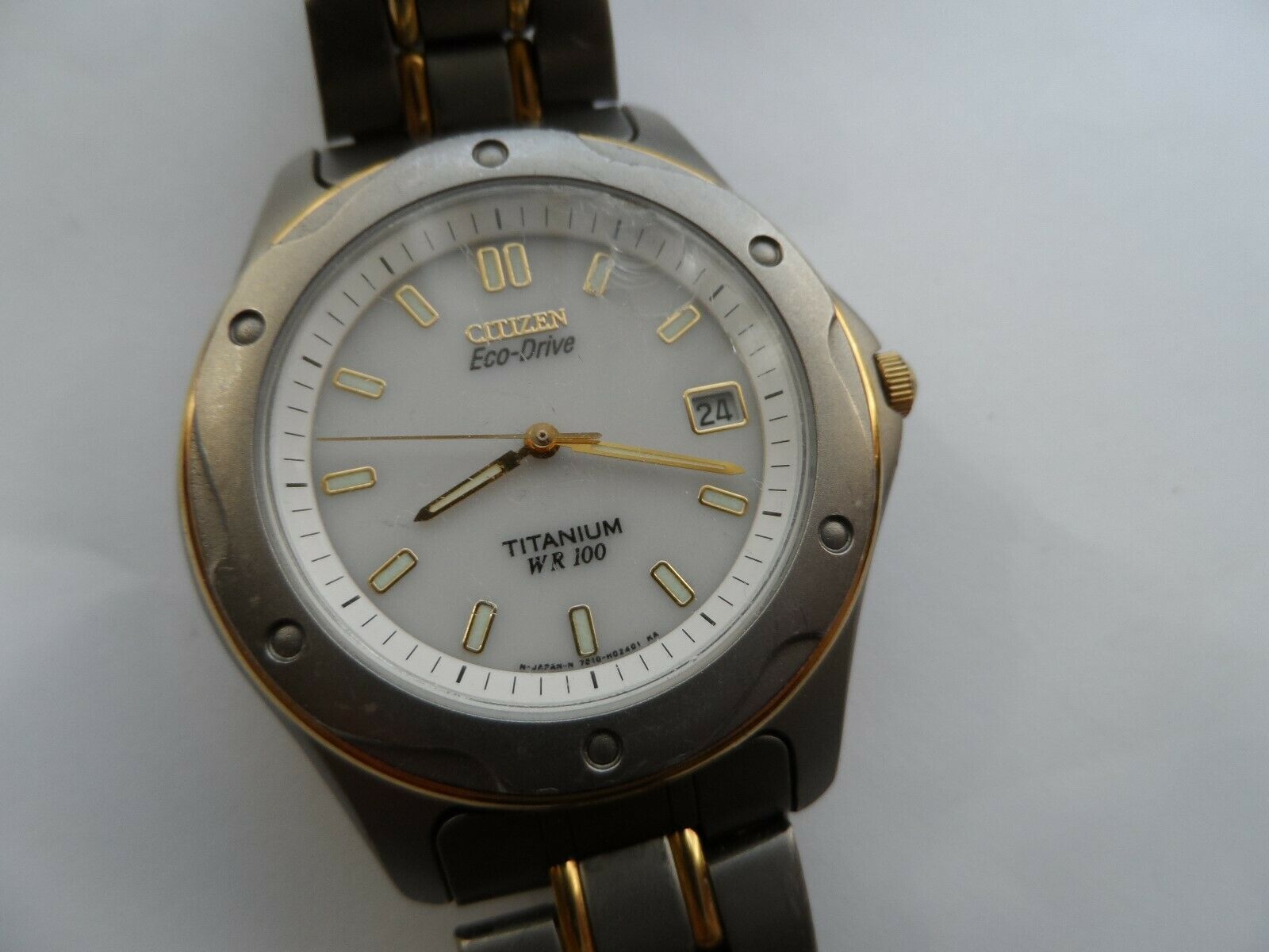 Reloj titanium wr online 100