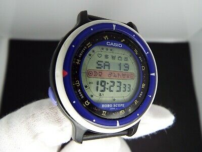 Rare CASIO Vintage Digital Watch HOROSCOPE 90s STAR SPACE