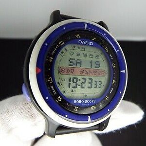 Rare CASIO Vintage Digital Watch HOROSCOPE 90s STAR SPACE