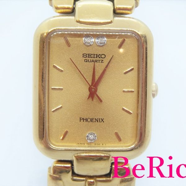 Seiko SEIKO PHOENIX phoenix men's watch 7N01-5150 gold dial