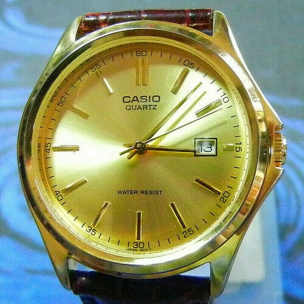 Casio mtp 1183 gold price on sale