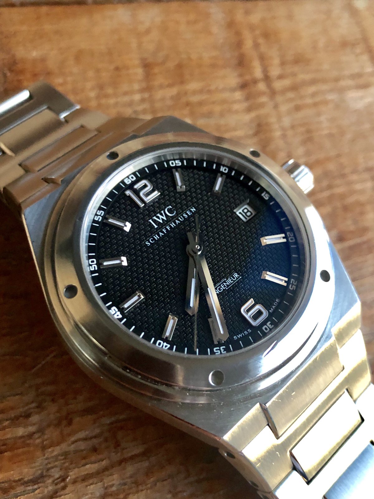 FS IWC Ingenieur 3227-01 IW3227-01 | WatchCharts Marketplace