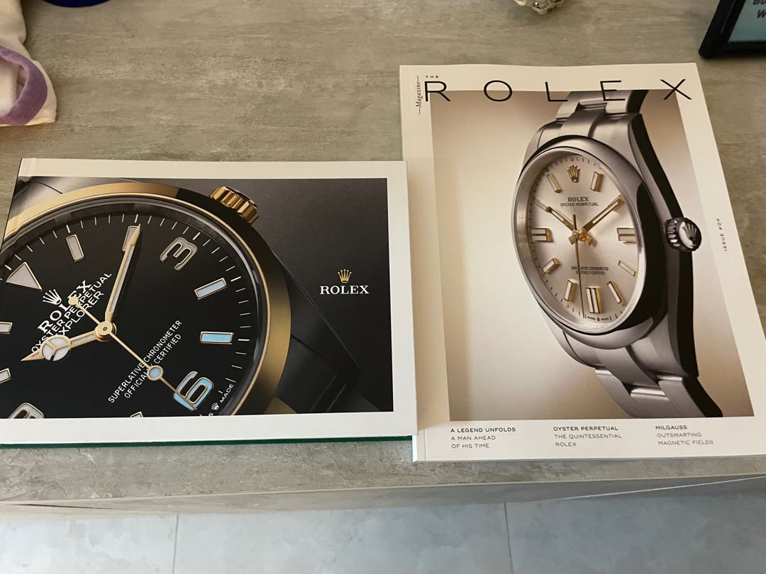 Rolex 2021 22 catalogue and magazine WatchCharts