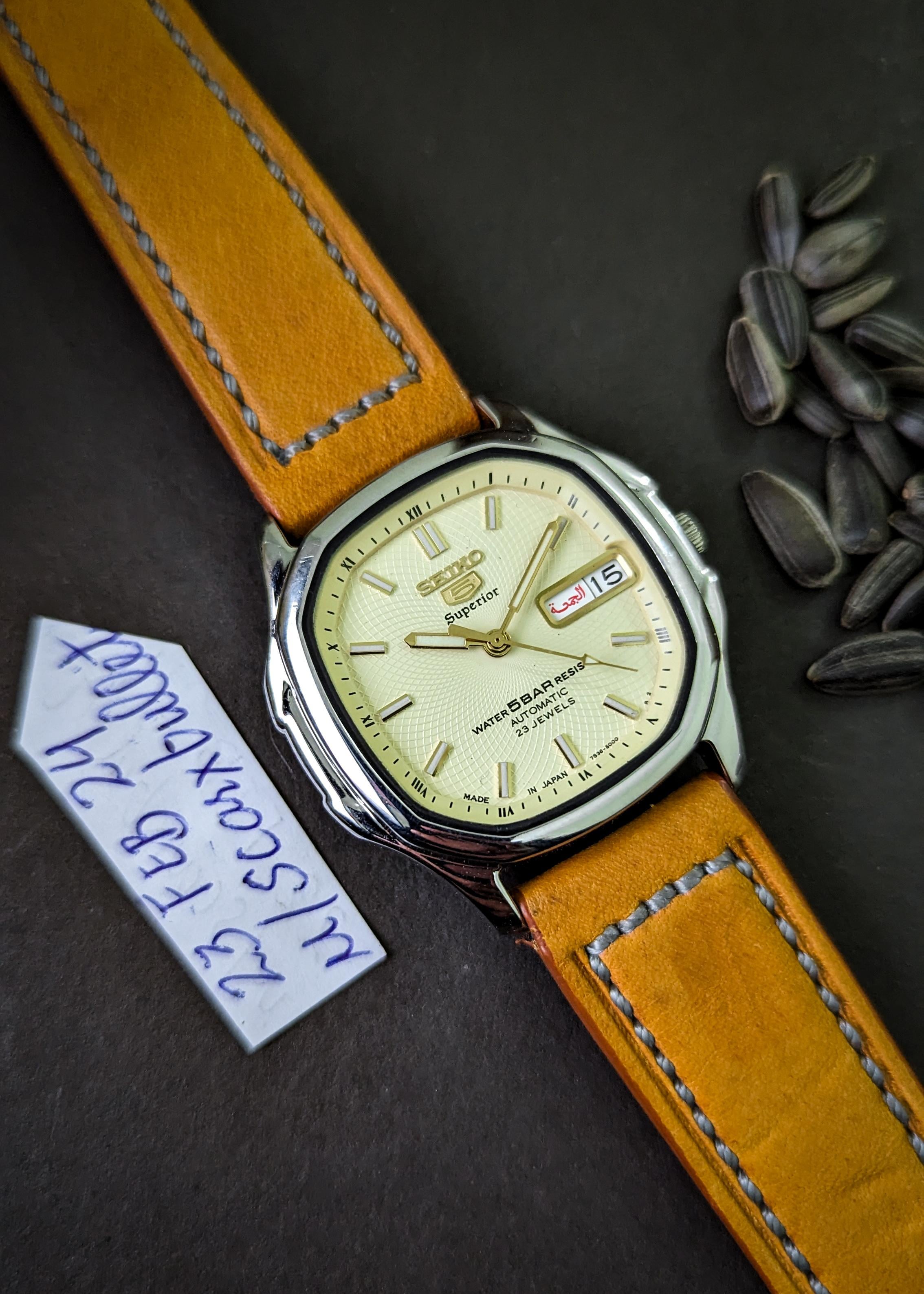 WTS] SEIKO 5 SUPERIOR SKZ035 - Whirlpool Dial - Baby Nautilus
