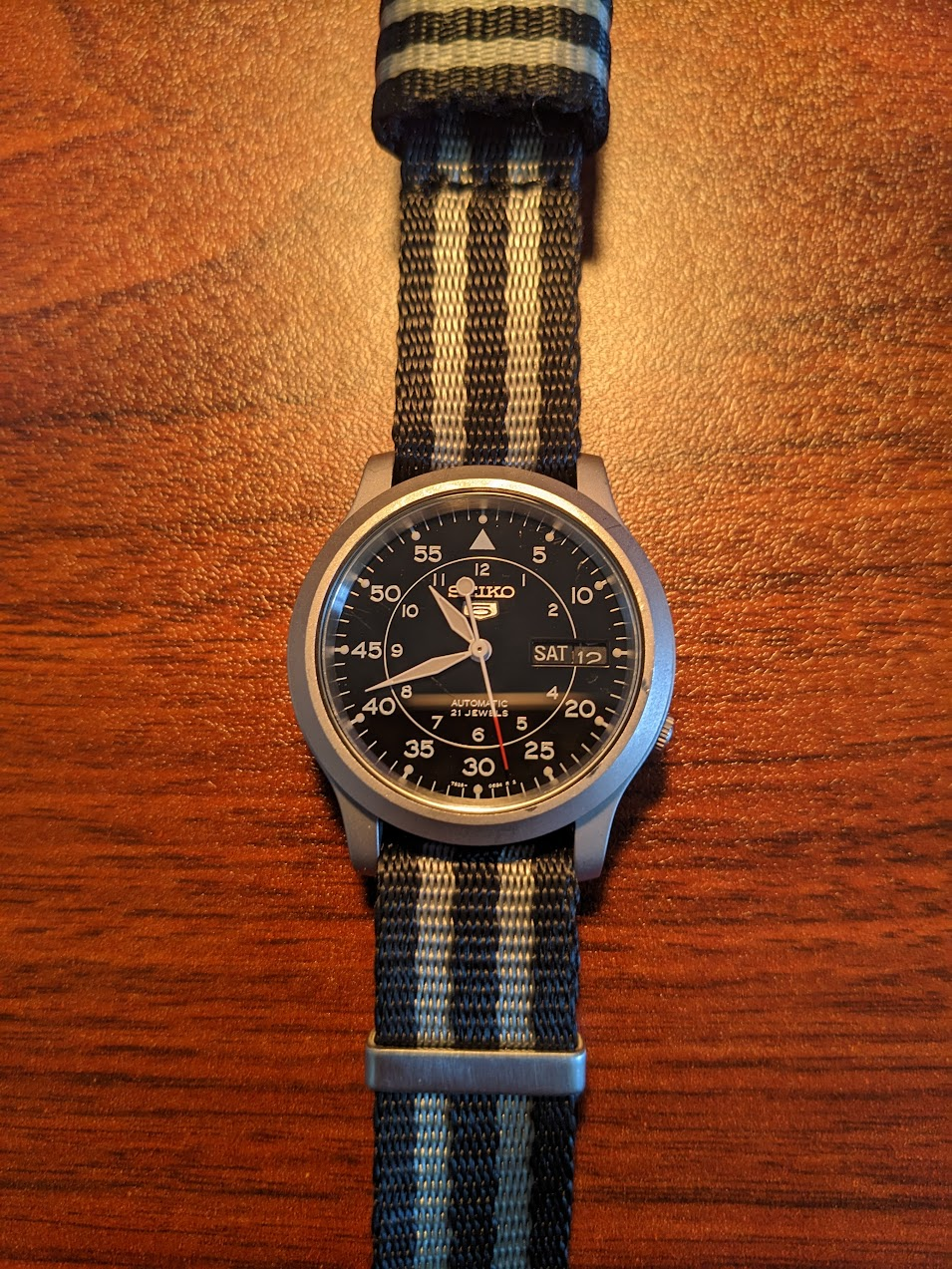 Seiko discount snk809 nato