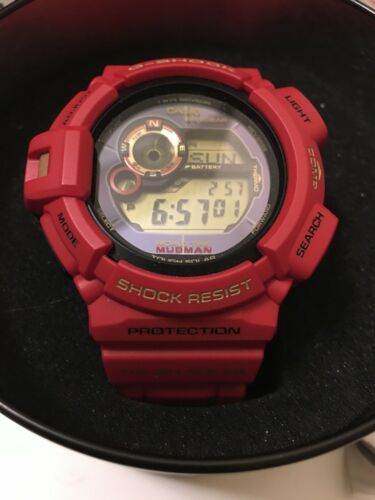 Casio G-Shock Mudman 30th Anniversary RED Limited Men's Watch G