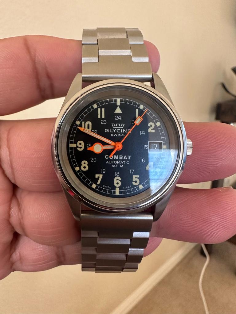 Glycine Combat 3787 Self Winding (37mm) | WatchCharts Glycine Combat 3787 Self Winding (37mm) | WatchCharts