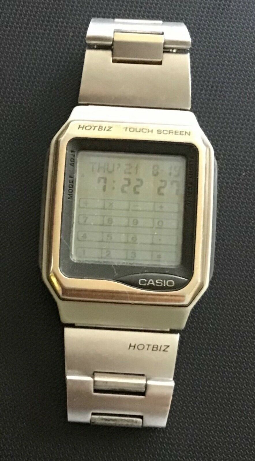 Casio Hotbiz VDB-3100 touchscreen watch | WatchCharts
