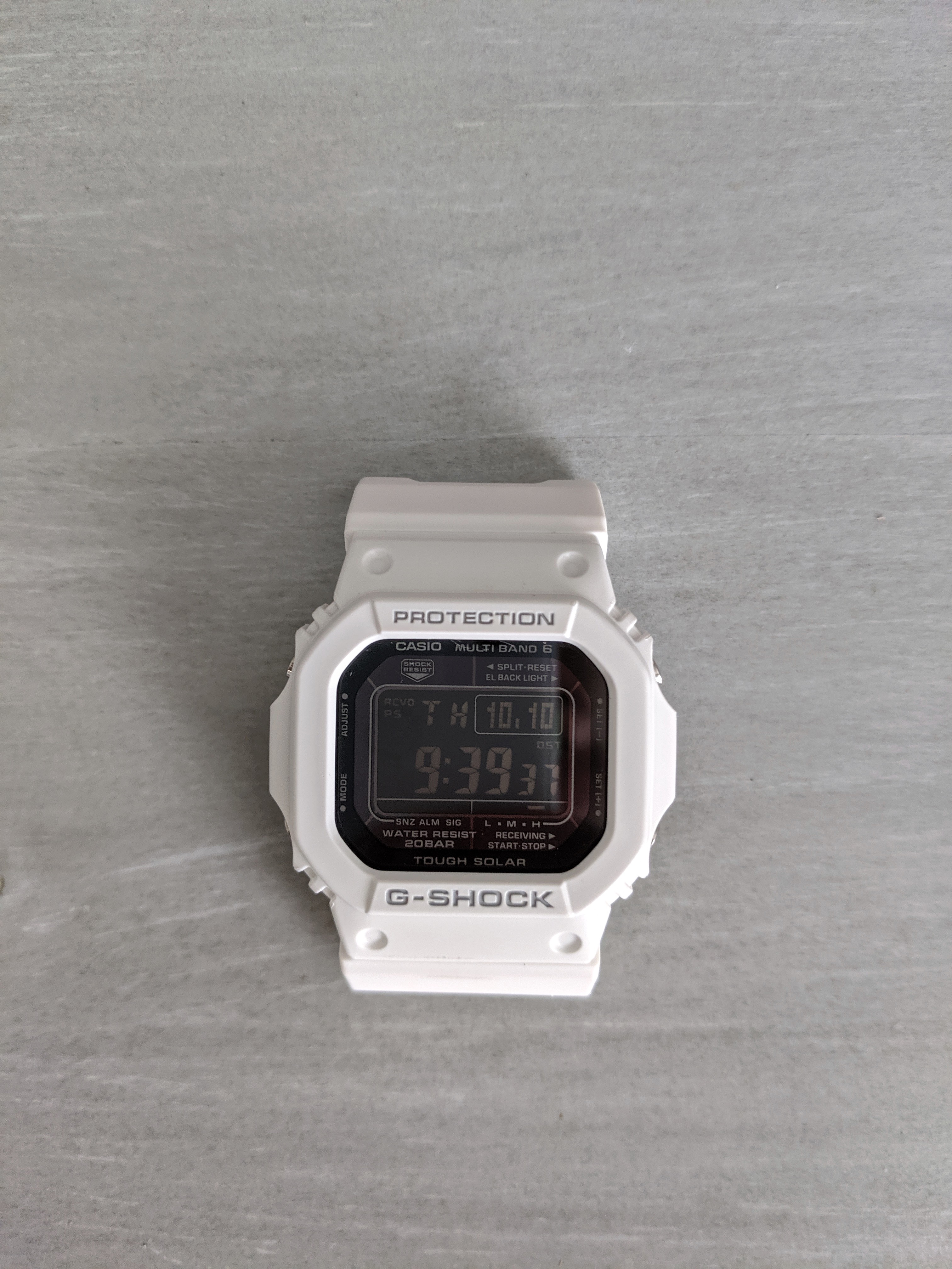 Wts White Atomic Solar G Shock Gwm5610 Inverted Display Watchcharts Marketplace 3487