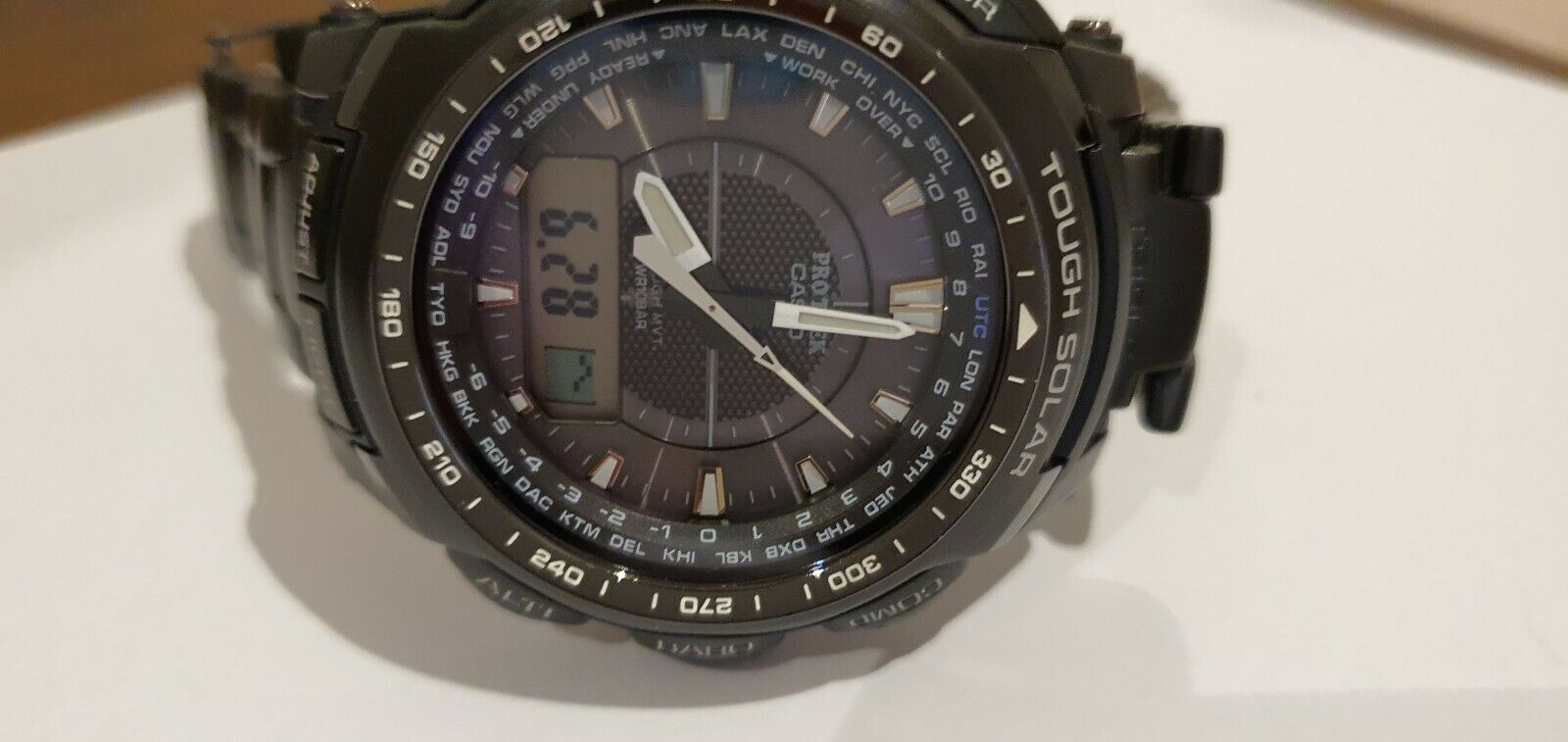 Casio Protrek Atomic PRW-5100YT-1JF Black Titan Limited | WatchCharts