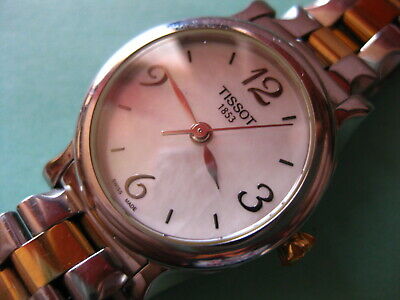 TISSOT 1853 ALL ST.STEEL MOTHER OF PEARL LADIES WATCH T028210A