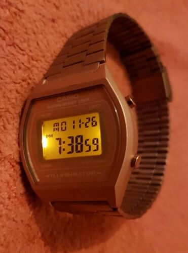 casio b640w rose gold