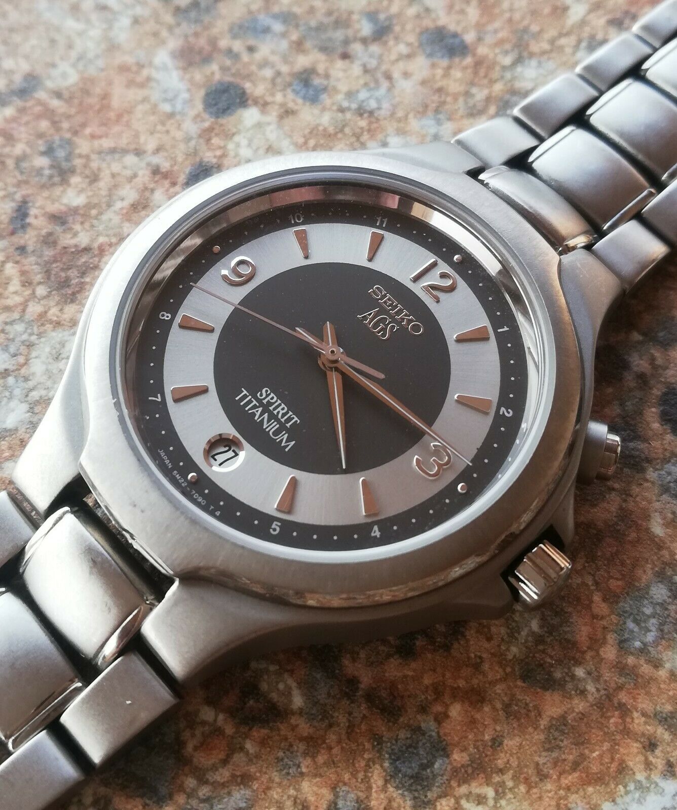 SEIKO SPIRIT TITANIUM 腕時計 時計 SEIKO SPIRIT TITANIUM 7N47-8000