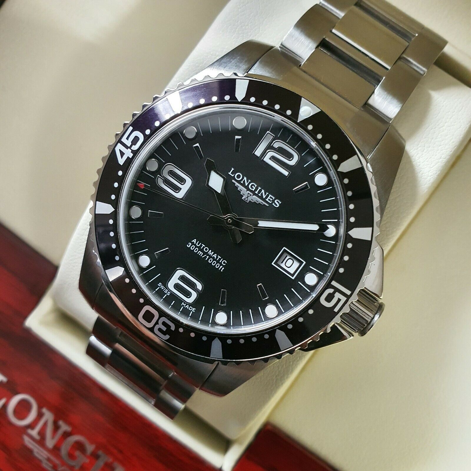 longines automatic 300m 1000ft price