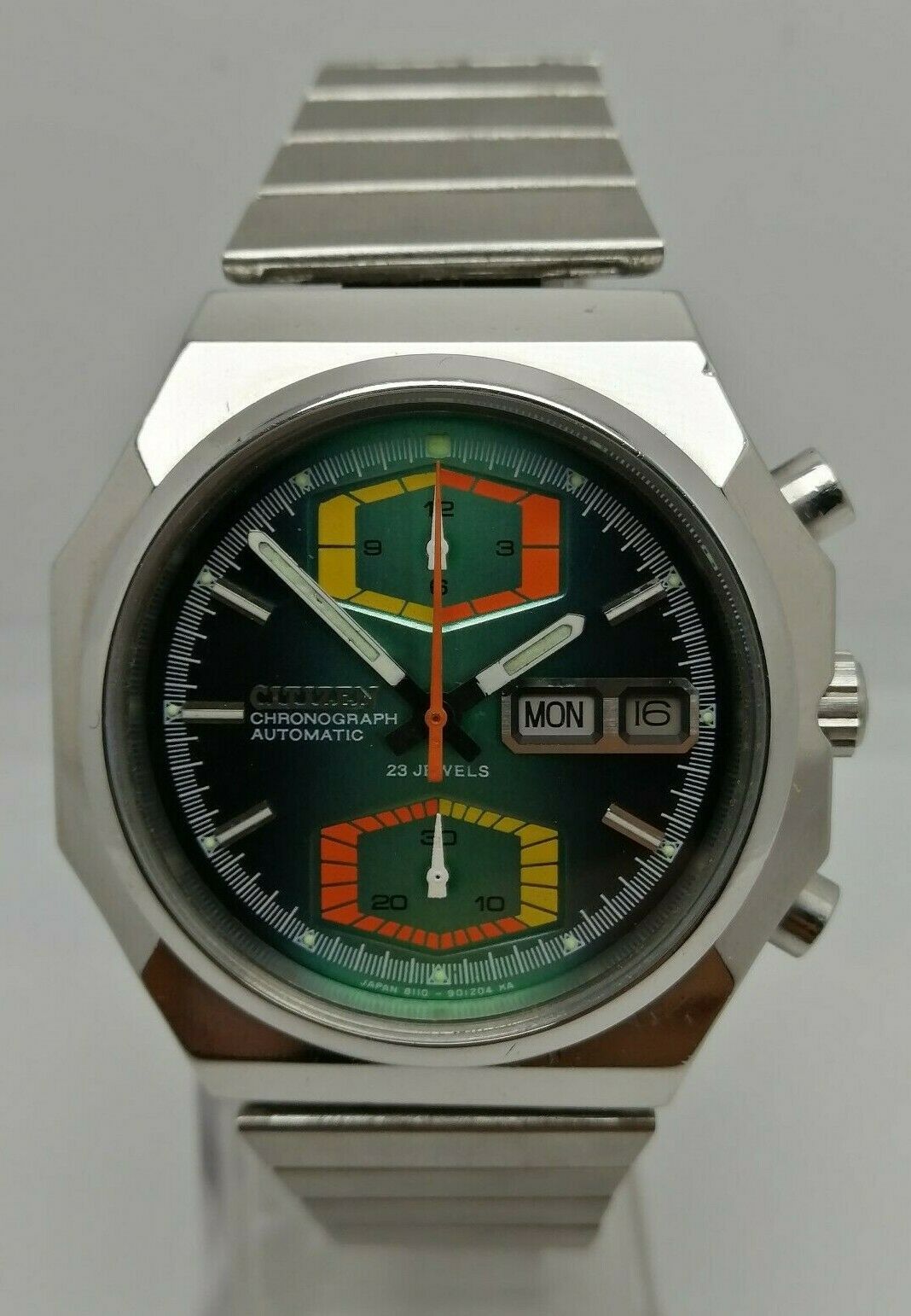 ULTRA RARE CITIZEN ASTRONAUT CHRONOGRAPH REFERENCE 67-9151,DIAL