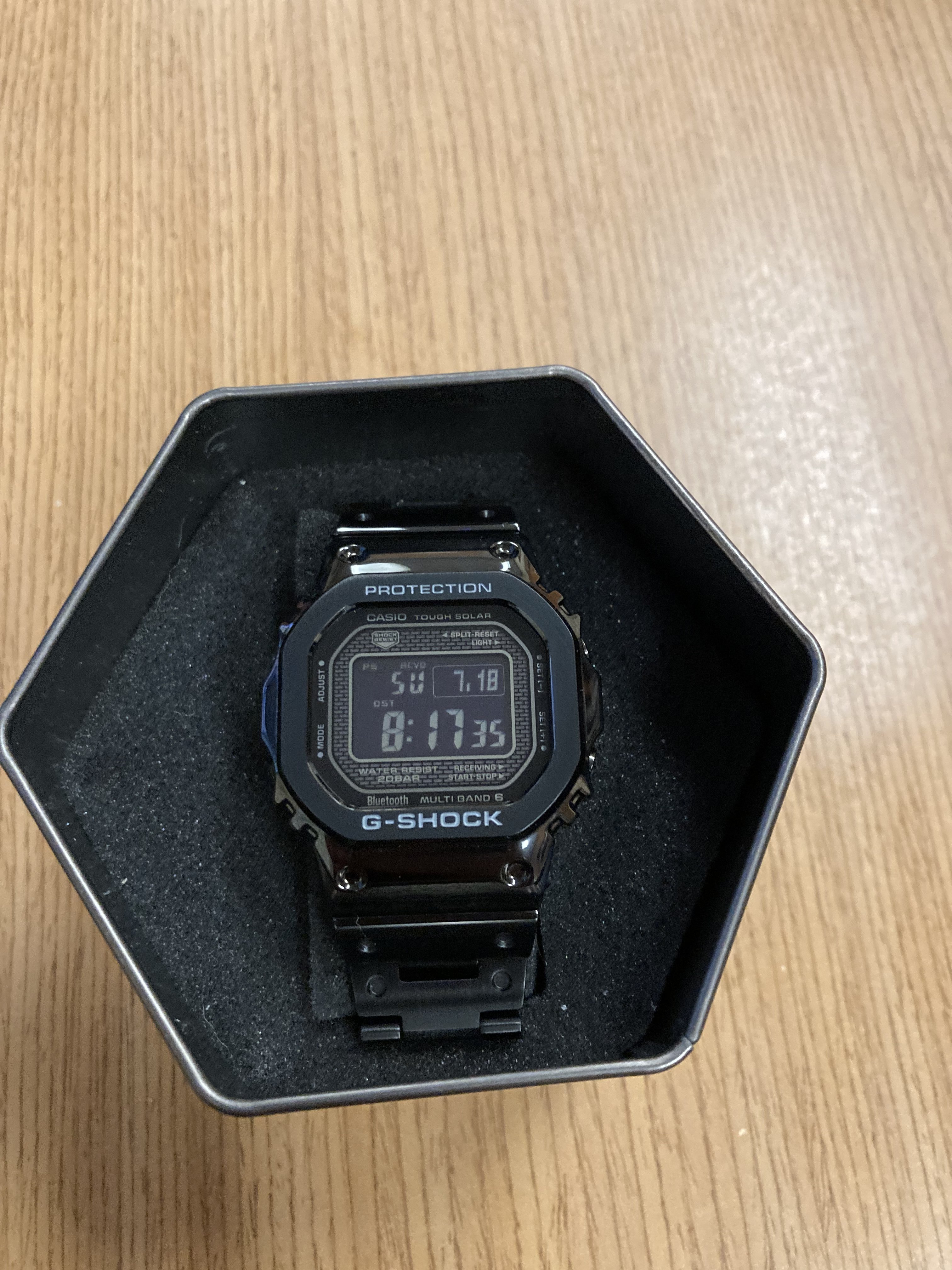 G Shock GMWB5000GD-1 All Metal Blackout | WatchCharts