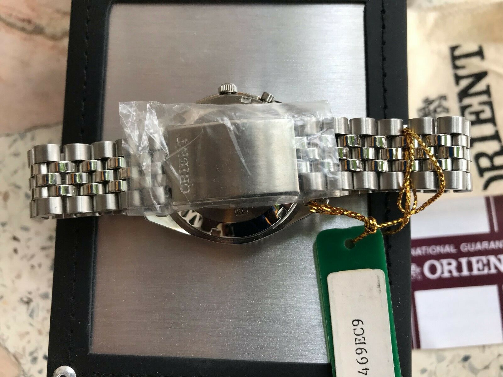 Orient Date Just Automatic Watch (All Silver), Japan