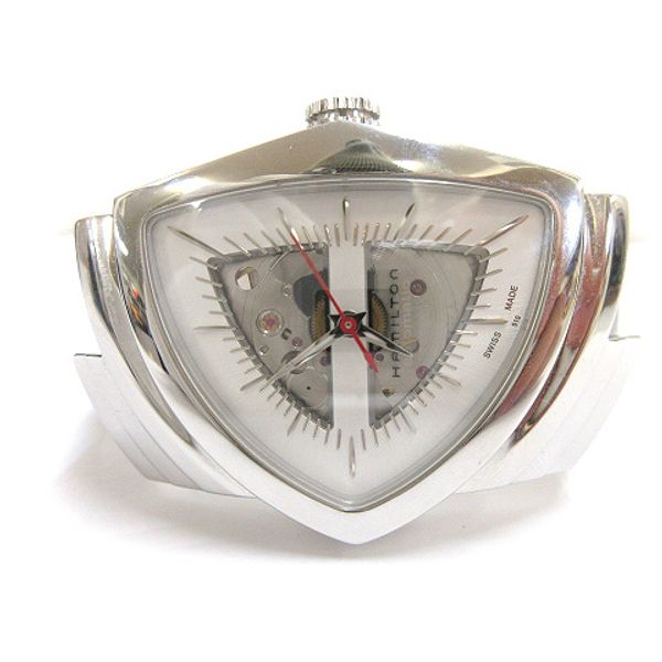 [Used] Hamilton HAMILTON Ventura Ventura H245150 Watch Analog Automatic 3 Needles Silver Brown