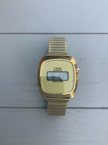 Vintage Oris LCD Quartz Watch WatchCharts Marketplace