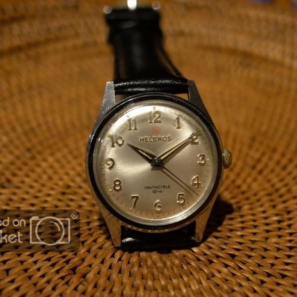 FS Vintage Helbros Invincible 17 Jewel Manual Wind WatchCharts