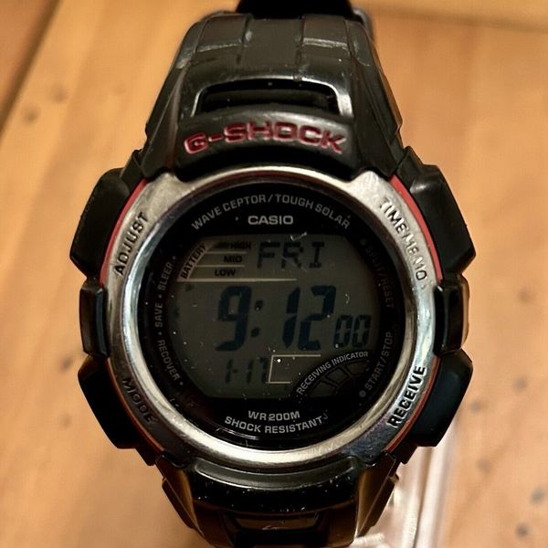 VINTAGE CASIO G-SHOCK GW-300 Module 2608 WAVE CEPTOR TOUGH SOLAR New ...