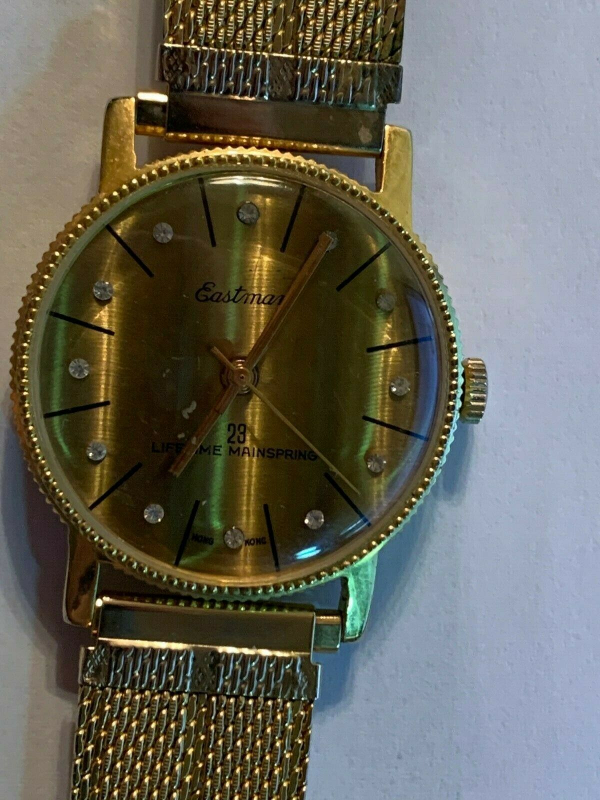 EASTMAN Black Men watch gold mechanical genuine luxury brand Curren vintage  sport fashion leather waterproof chronograph - AliExpress