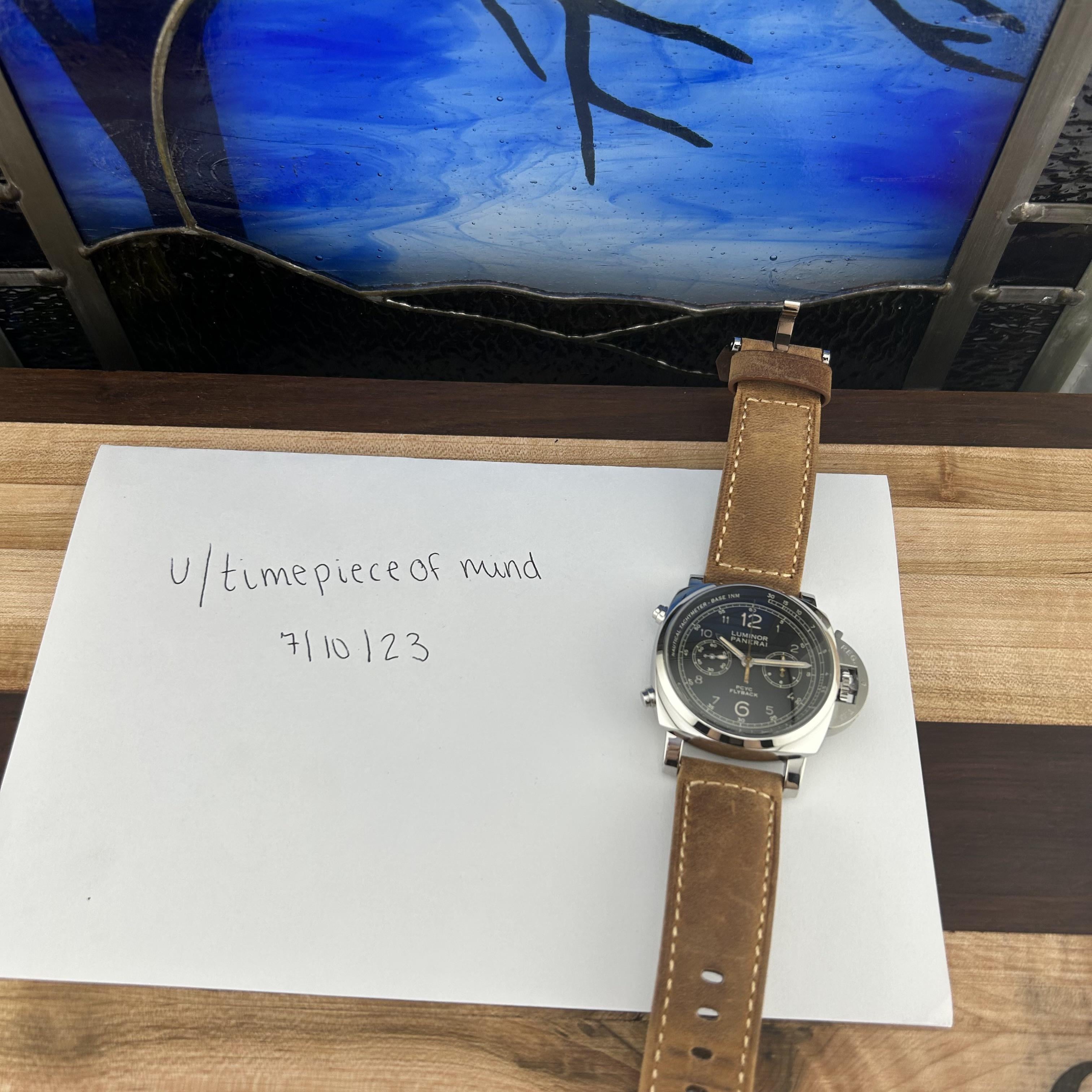 WTS Panerai PAM00653 Luminor 1950 3 Day Chrono 44mm Flyback Yacht