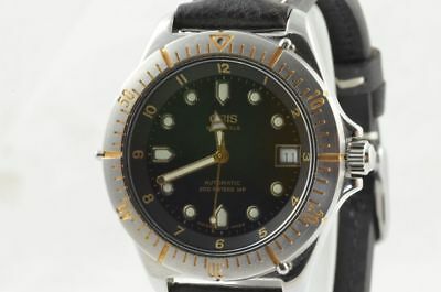 Oris 7401 Diver Vintage Men s Watch Automatic Steel Gold 1 15 32in