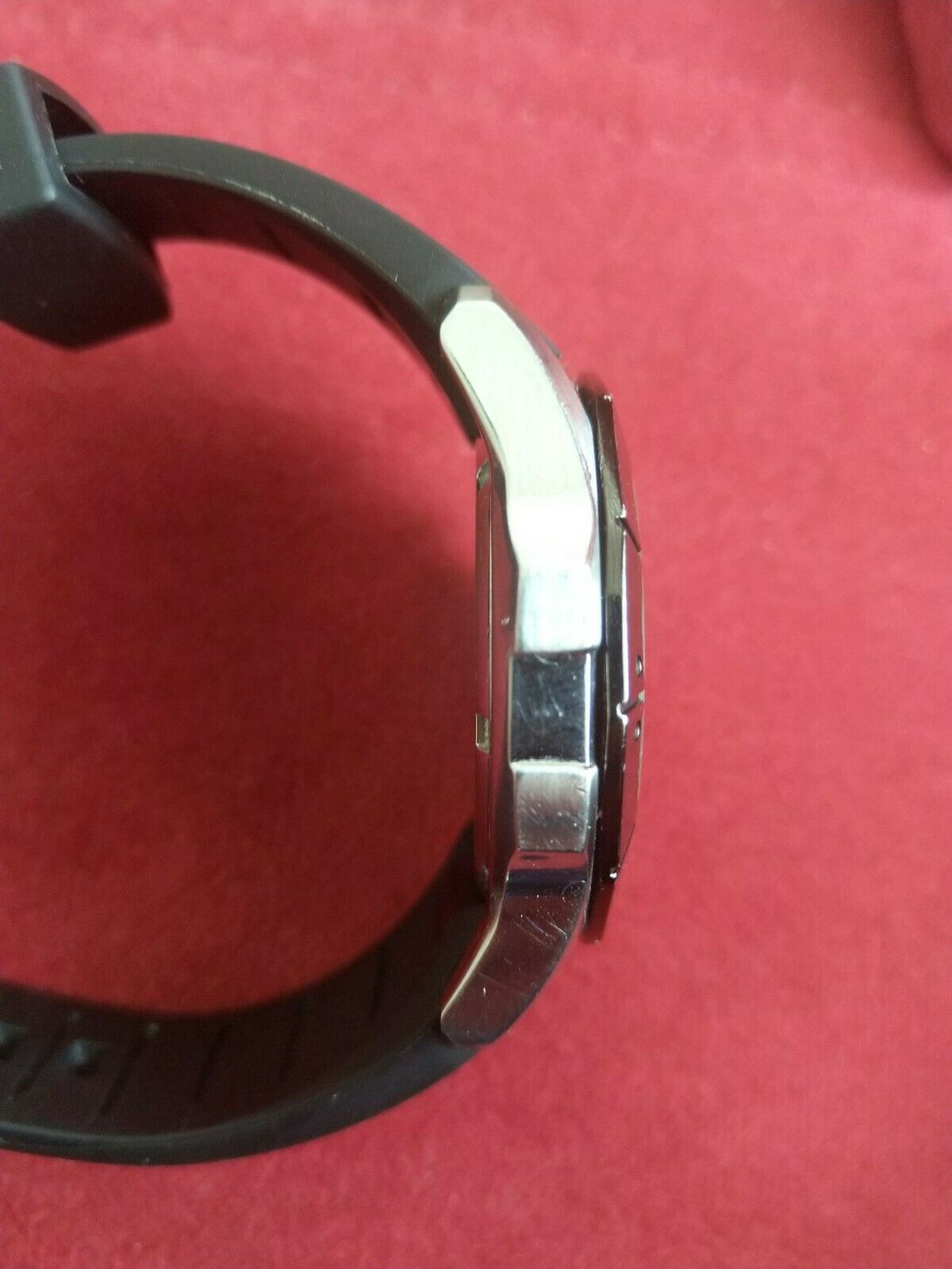 Seiko Chronograph 7T62-0JP0 Herren Sportuhr Schwarz Ceramic