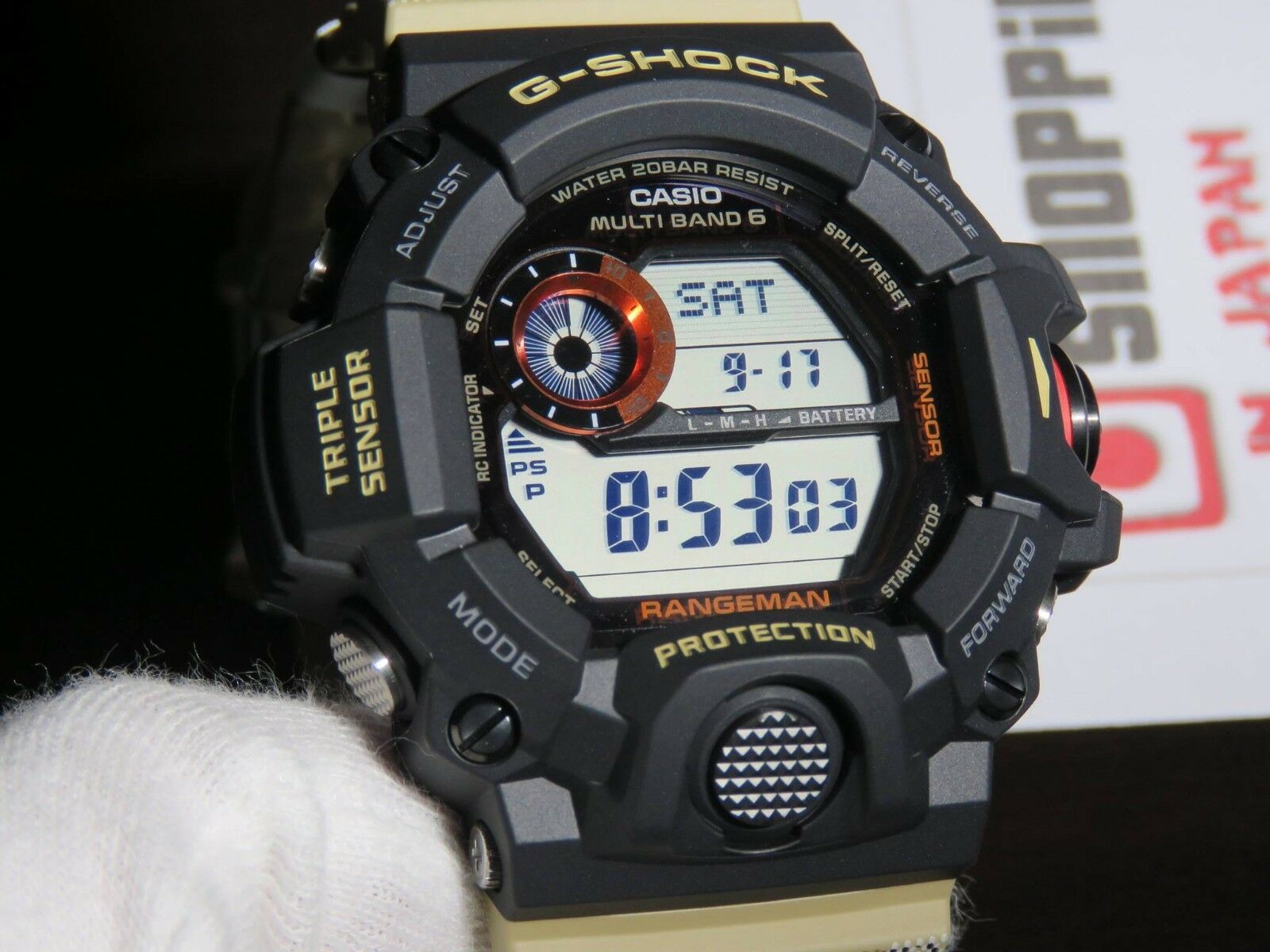 G-Shock Rangeman GW-9400DCJ-1JF Master in Desert Camouflage (NEW