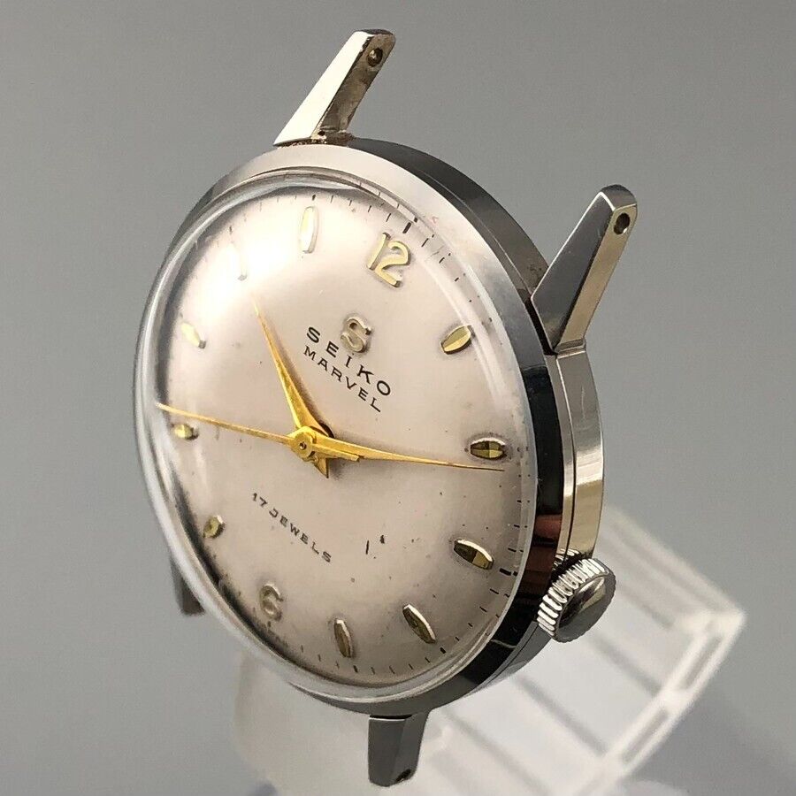 SEIKO MARVEL 17JEWELS ステンレススチール SEIKO Marvel Antishock 17 Jewels – Doppietta-Tokyo