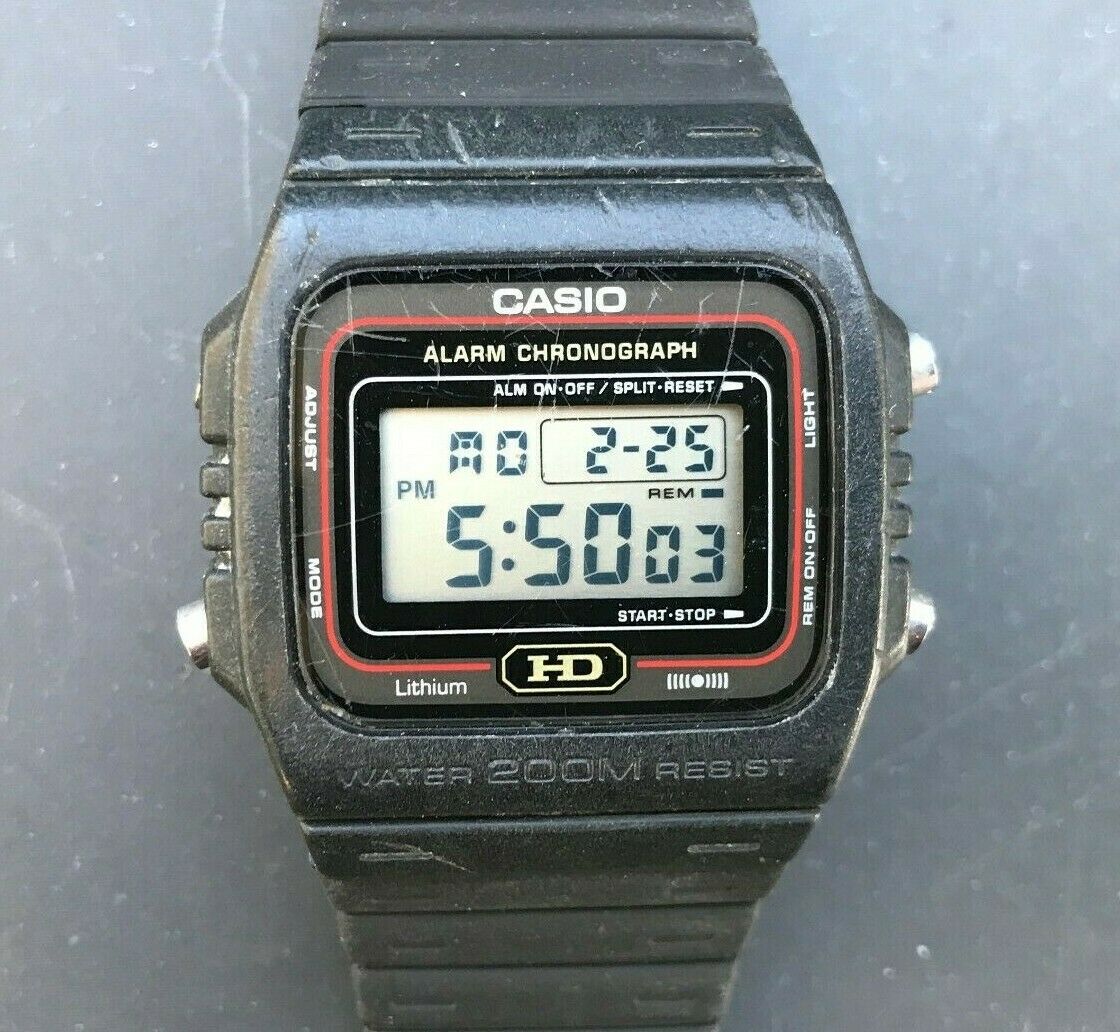 rare casio watches
