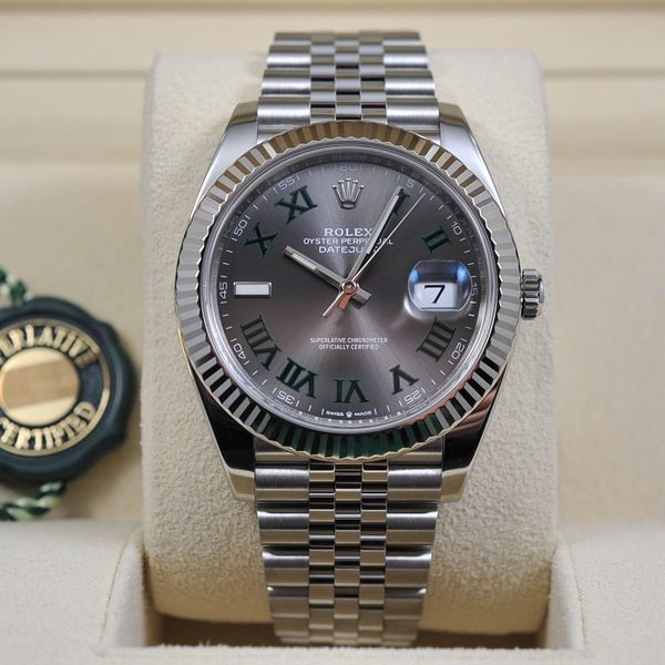 FS: Rolex Datejust (DJ41) 126334 aka Wimbledon - Jubilee - Box and ...