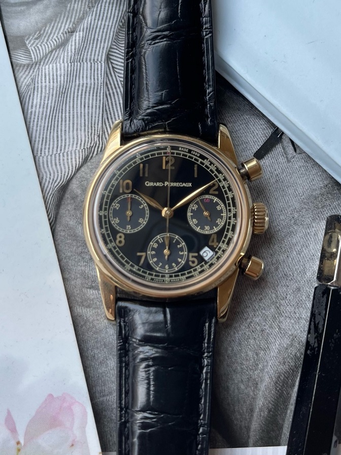 Girard perregaux vintage on sale chronograph