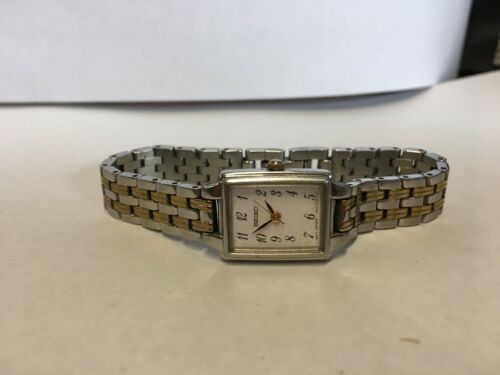 Seiko Women s Two Tone Stainless Steel Watch SXGL61 MSRP 195