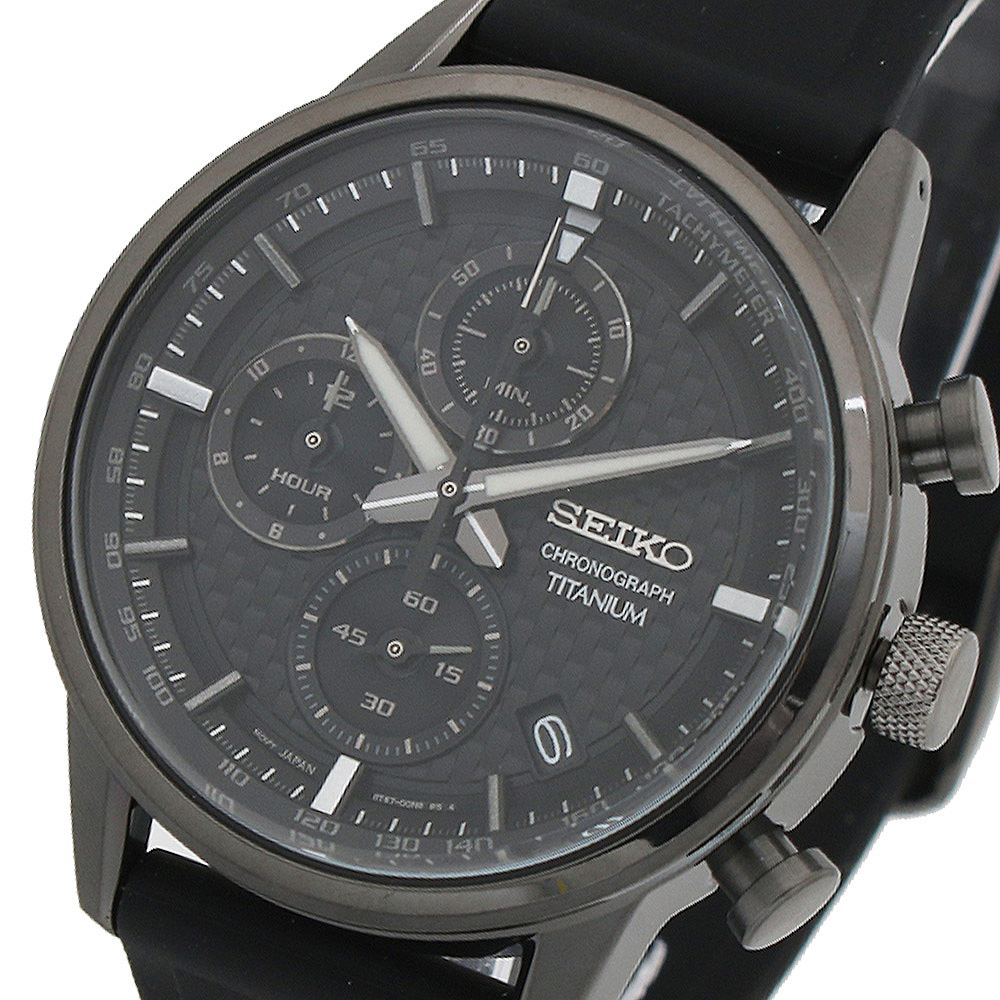 Seiko SEIKO Watch SSB393P Men's Quartz Black | WatchCharts