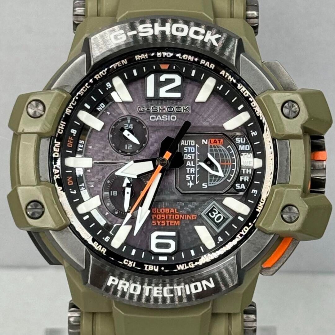 【美品】CASIO G-SHOCK GPW-1000KH-3AJF Casio G-Shock GPW-1000KH-3AJF Gravity Master Radio Solar Men's