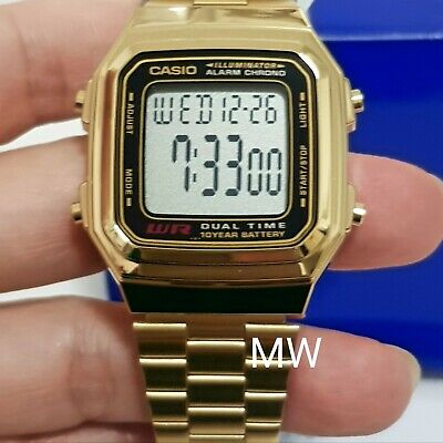 casio a178 gold