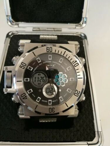 Swole o\'clock Watch Original 5.0 Jupiter 5.0 100 WR New Battery Rare Swole O main image 4