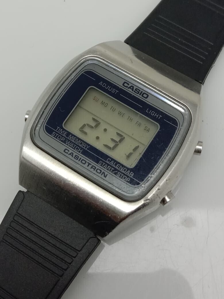 Casio Casiotron S-17 Digital Quartz Vintage Men's Watch